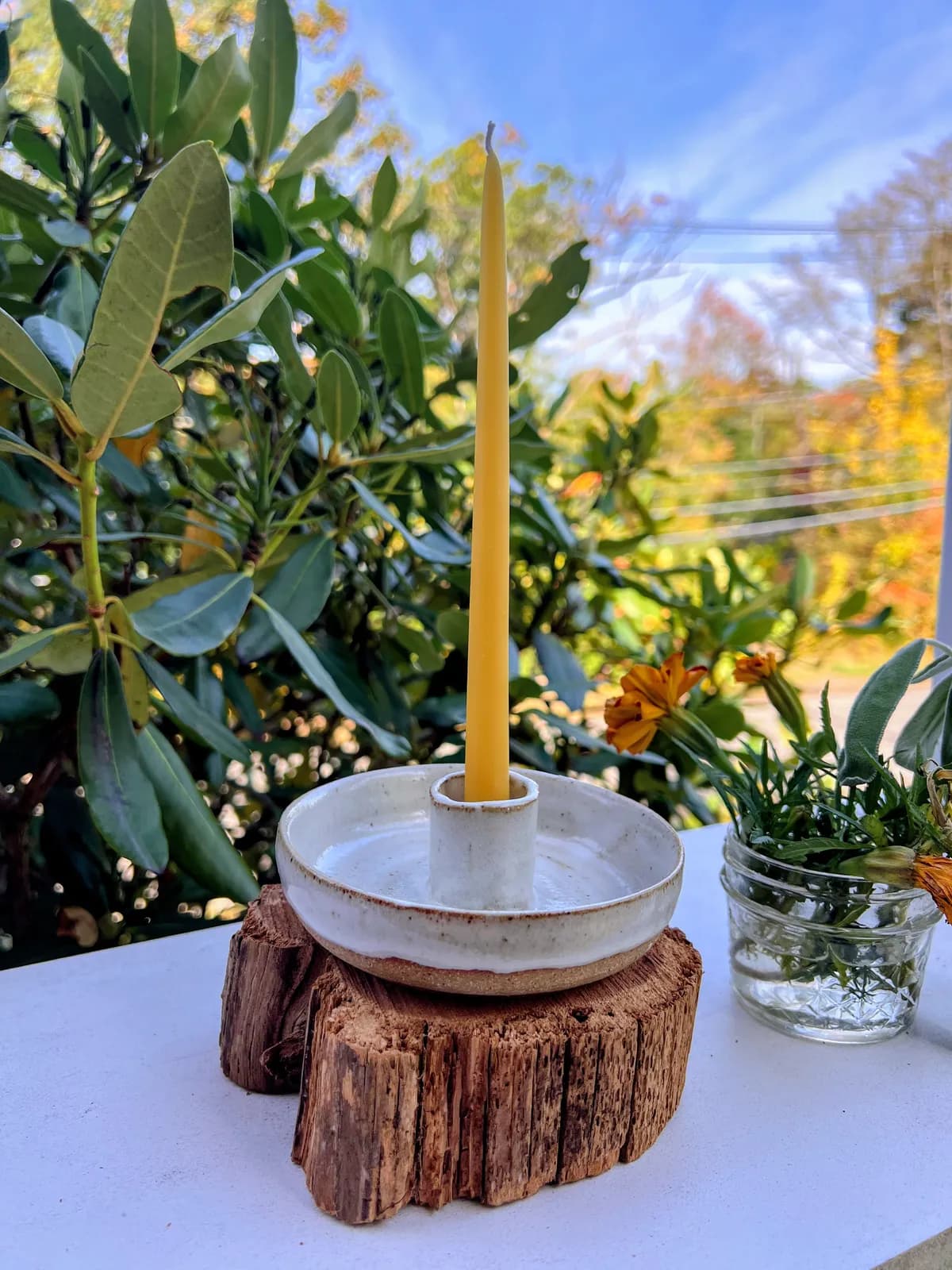 Chamberstick Dish